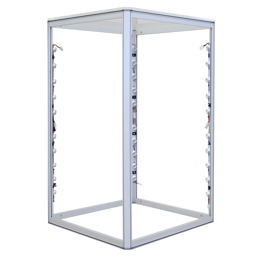 24 x 40 in. Big Sky Counter Silver Frame (Hardware Only)