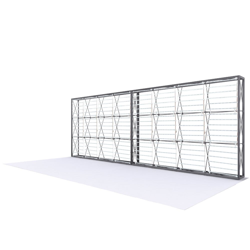 20 ft. Lumiere Light Wall® Configuration D Backlit (Graphic Package)