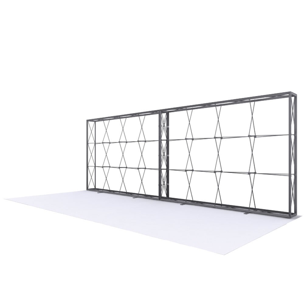 20 ft. Lumiere Light Wall® Configuration D No Lights (Hardware Only)