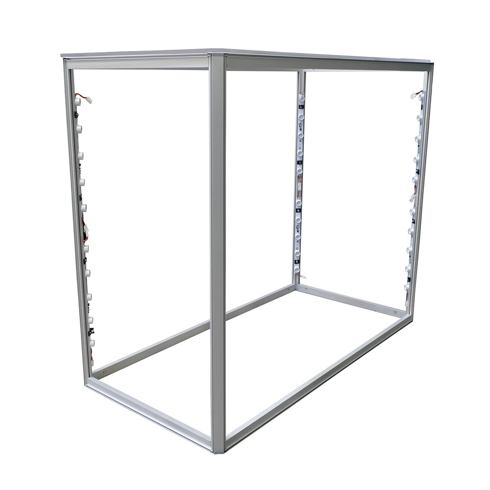 48 x 40 in. Big Sky Counter Silver Frame (Hardware Only)
