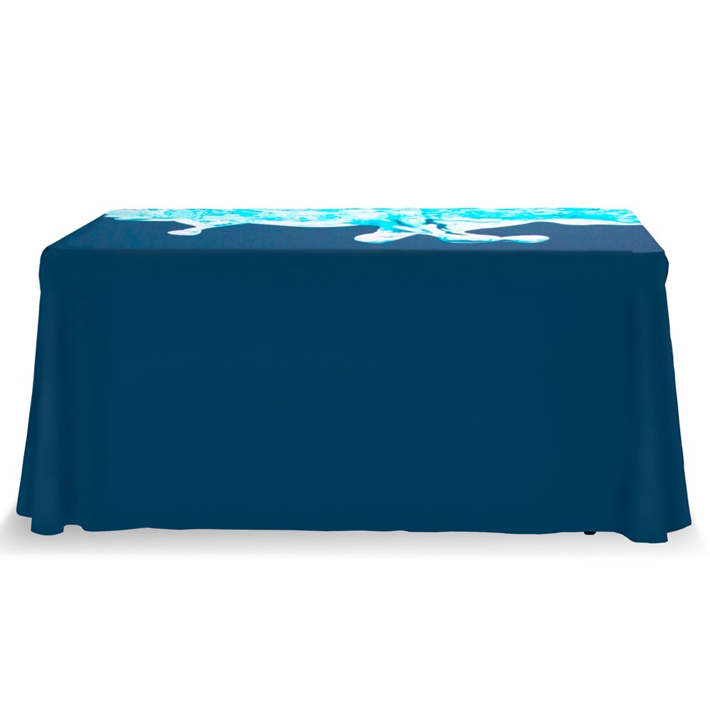 4 ft. Table Throw 4-Sided Custom Print