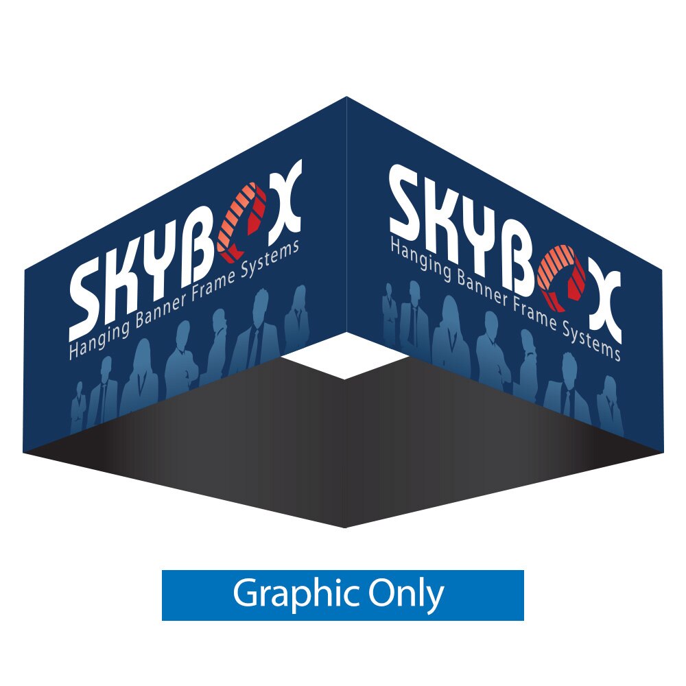 5 x 2.7 ft. Hanging Banner Square Single-Sided (Graphic Only)