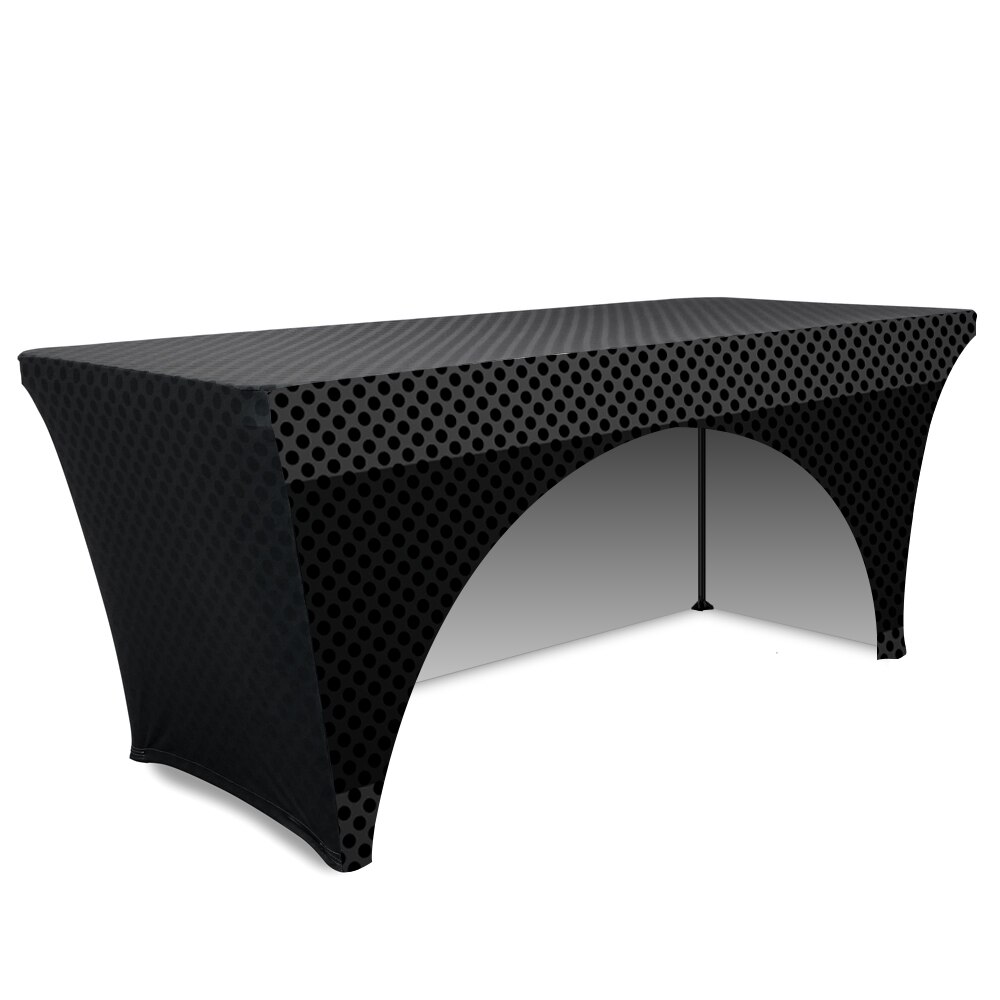 6 ft. Multi Stretch Table Throw 3-Sided Custom Print
