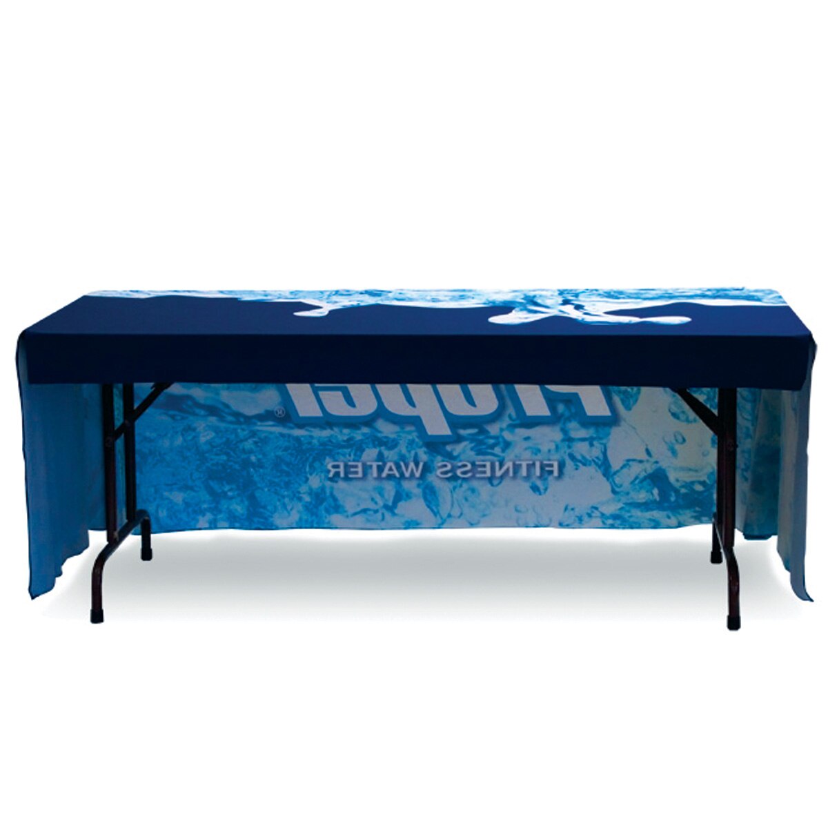 6ft. Table Throw 3-sided with Custom Print