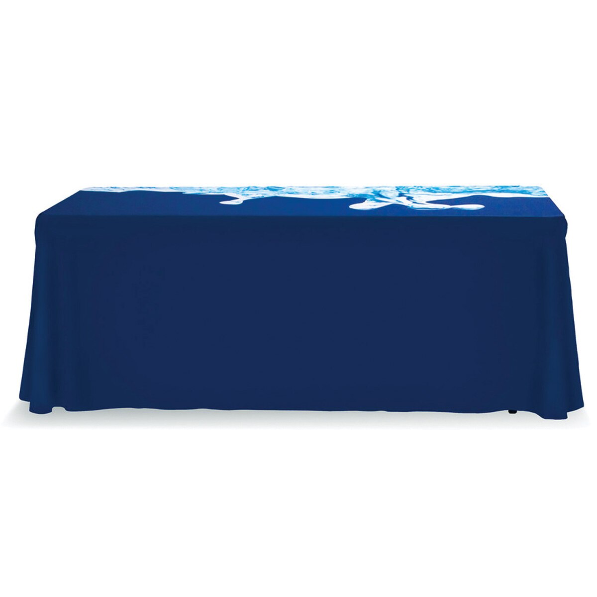 6ft. Table Throw 4-sided with Custom Print