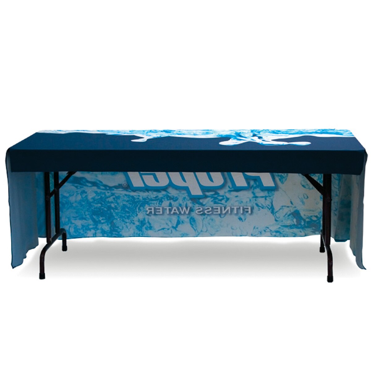 8ft. Table Throw 3-sided with Custom Print