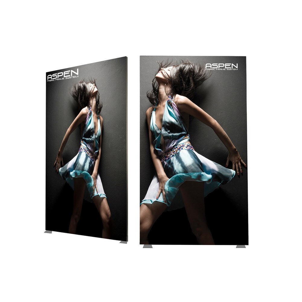 Aspen 8 ft x 10 ft Double-Sided Graphic Package
