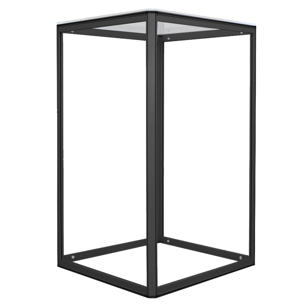 24 x 40 in. Big Sky Counter Black Frame Non Backlit - 24" Top (Hardware Only)