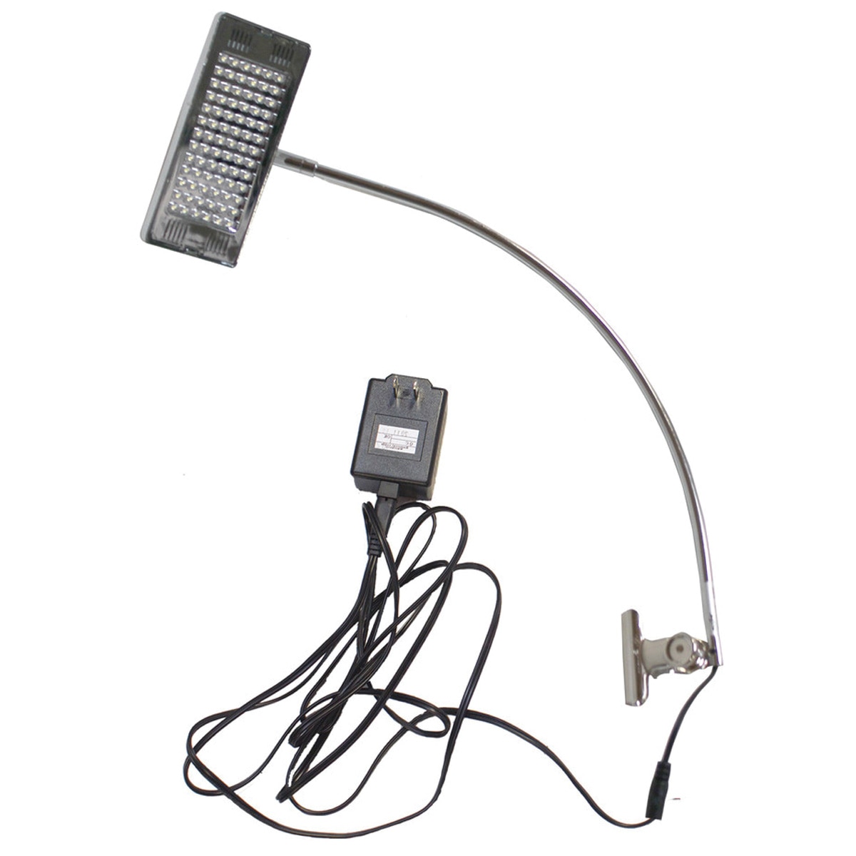 LED Clamp Light, Silver