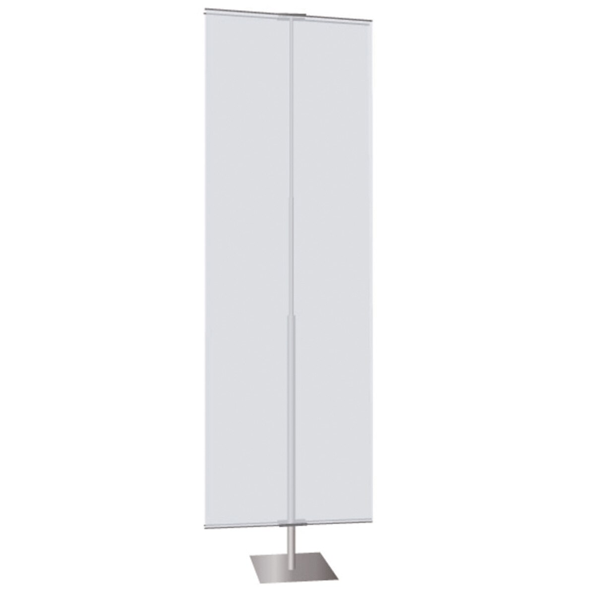 Classic Banner Stand --Large Silver (Stand Only)