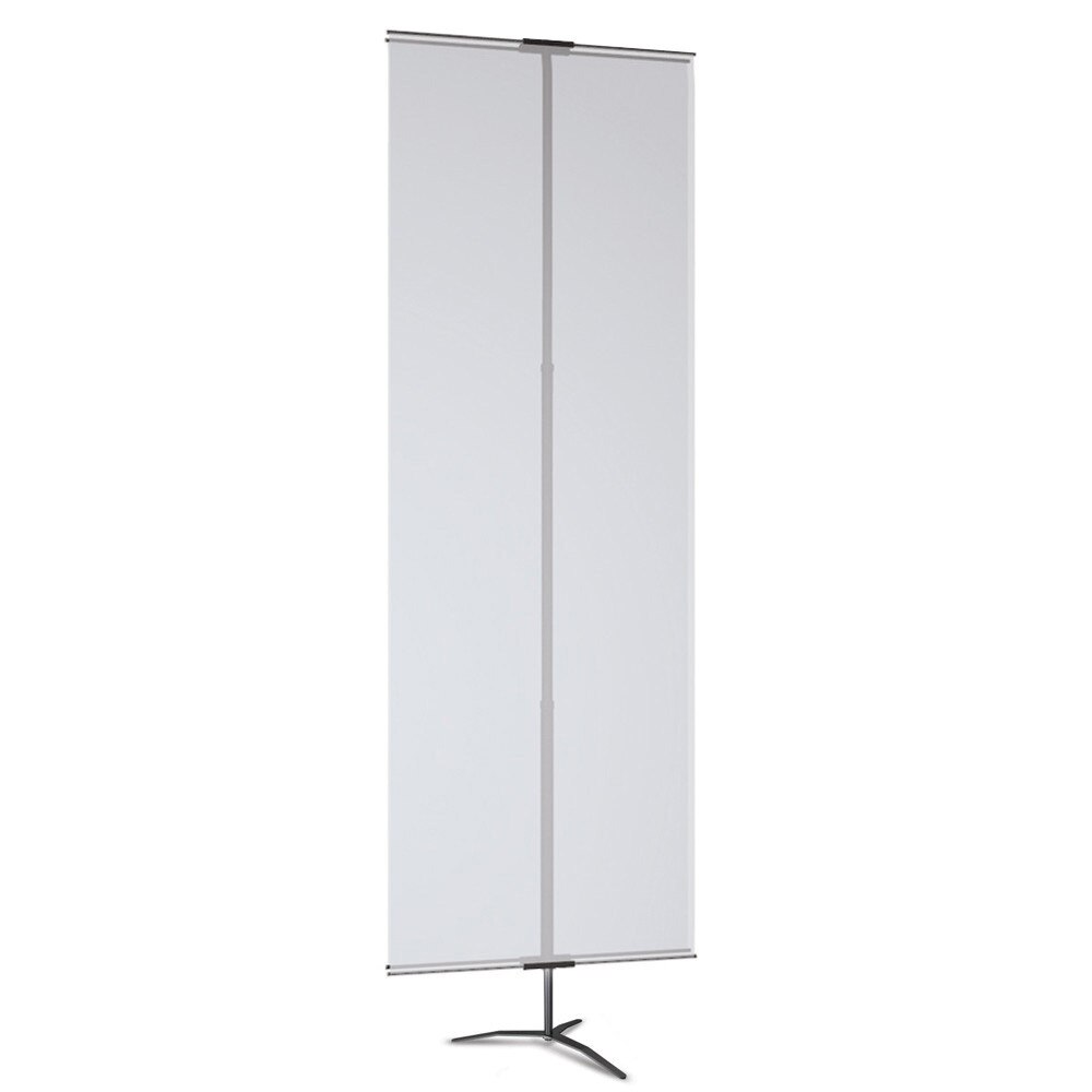 Classic Banner Stand -- Medium Black with Travel Base