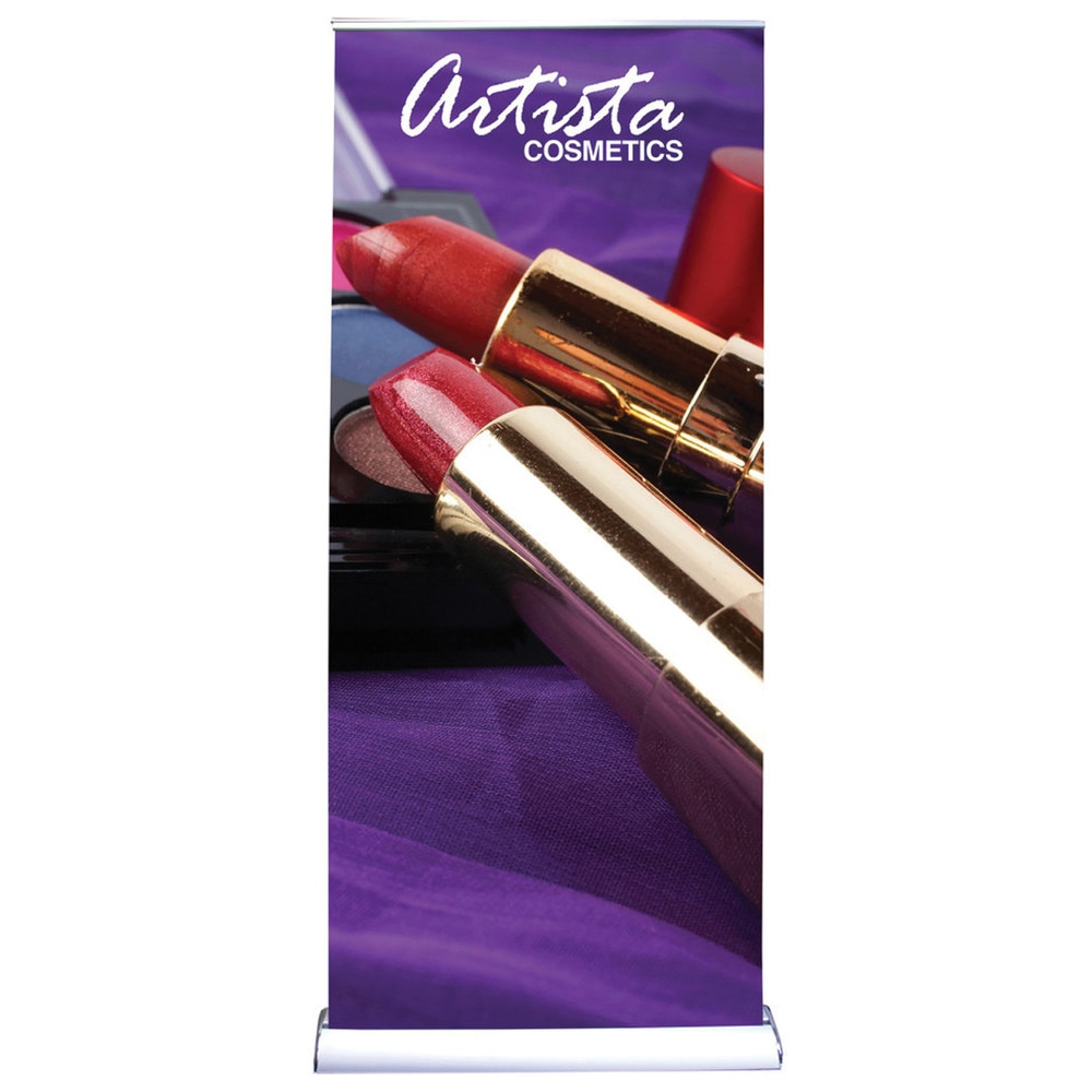 33.5 x 80 in. Contour Retractable Banner Stand (Graphic Package)