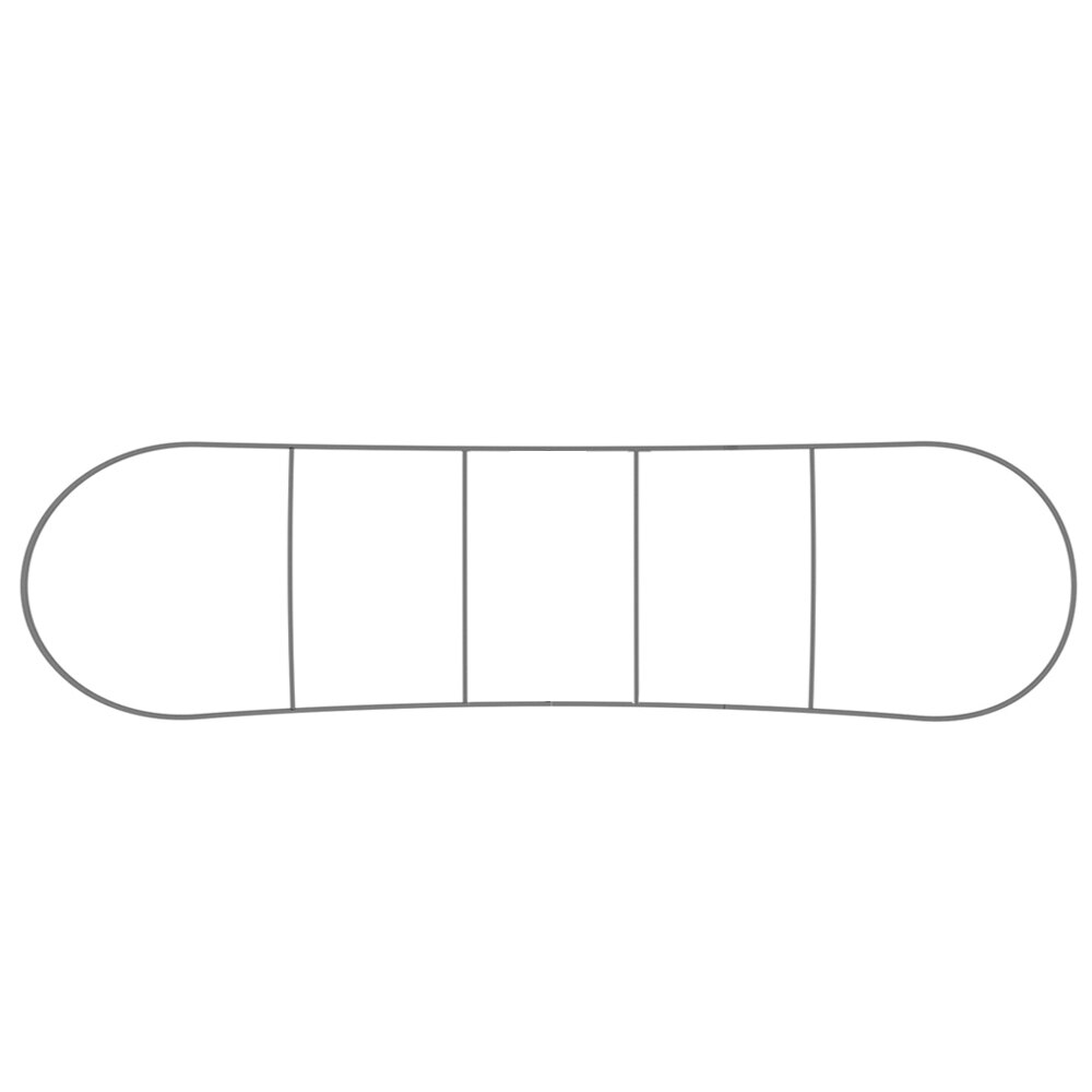 EZ Tube® 25ft Kicktail Hardware Only