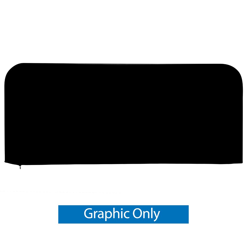 Large EZ Barrier Indoor Single-Sided Black Back Fabric (Graphic Only)