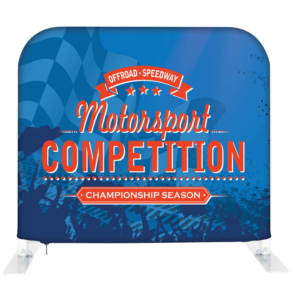 EZ Barrier Small - Outdoor Double-Sided Graphic Package