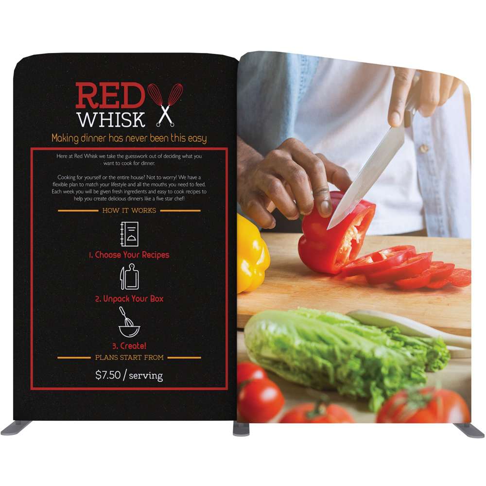 Personalized VAIL 100D 6 x 4 Double-Sided Graphic Package Edge Lit