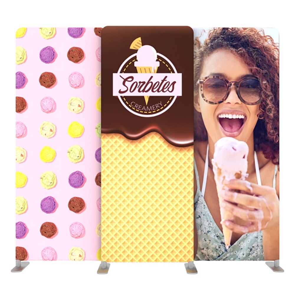 10 ft. Kit A EZ Tube® Connect Backlit Single-Sided (Graphic Package)