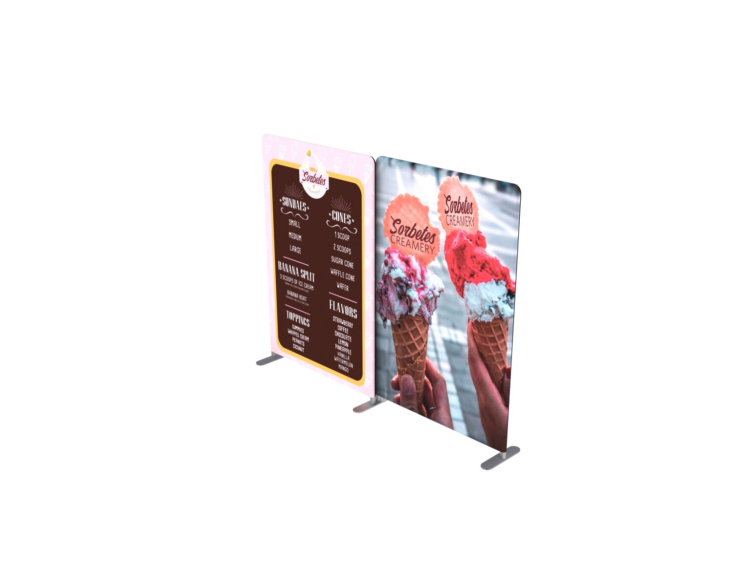 10 ft. Kit B EZ Tube® Connect Backlit Single-Sided (Graphic Package)