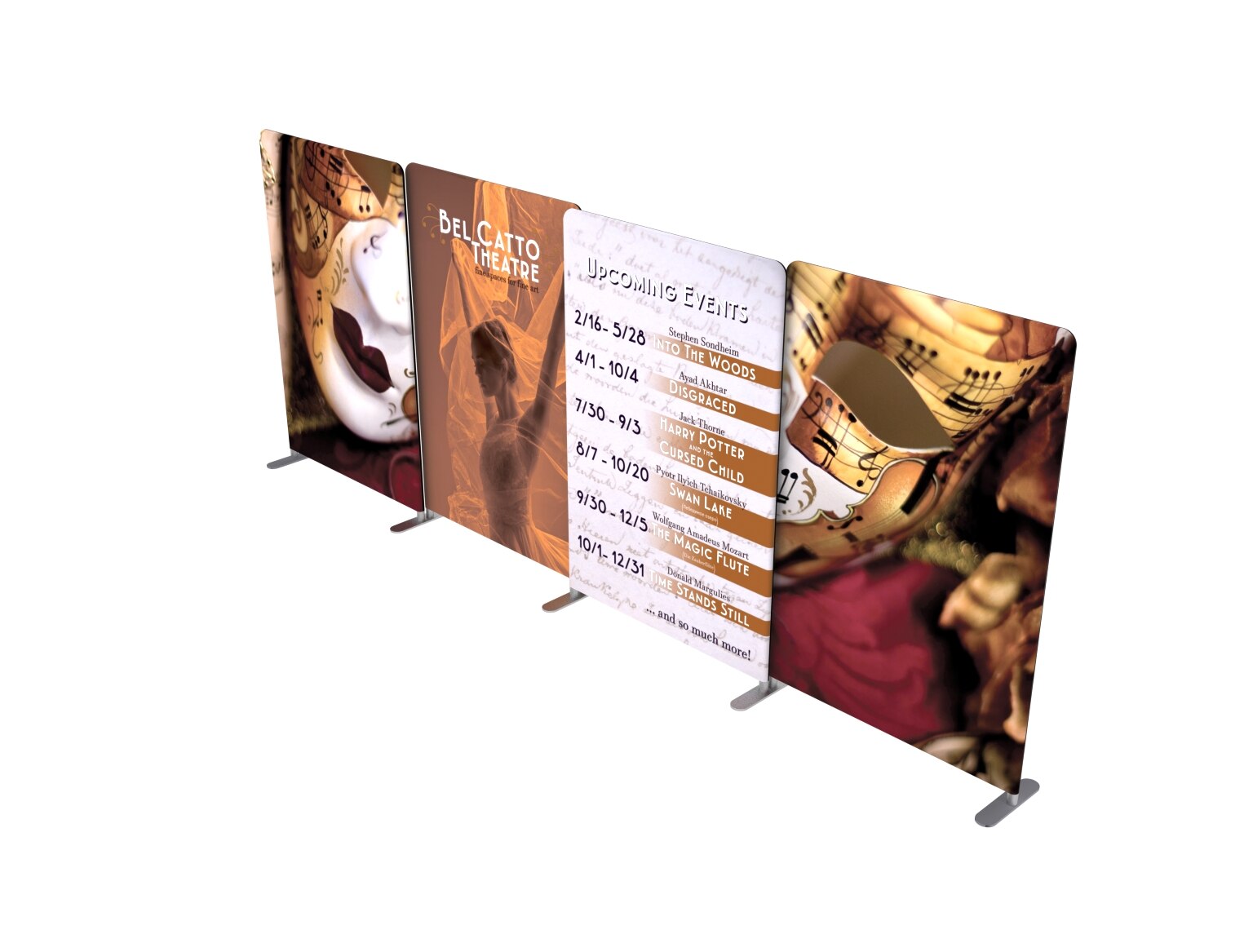 20 ft. Kit B EZ Tube® Connect Backlit Single-Sided (Graphic Package)