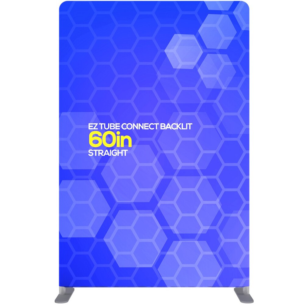 5 ft. EZ Tube® Connect Straight Top Backlit Single-Sided (Graphic Package)