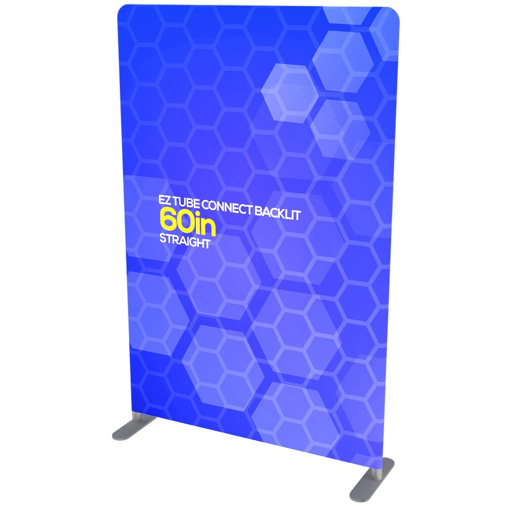 5 ft. EZ Tube® Connect Straight Top Backlit Single-Sided (Graphic Package)