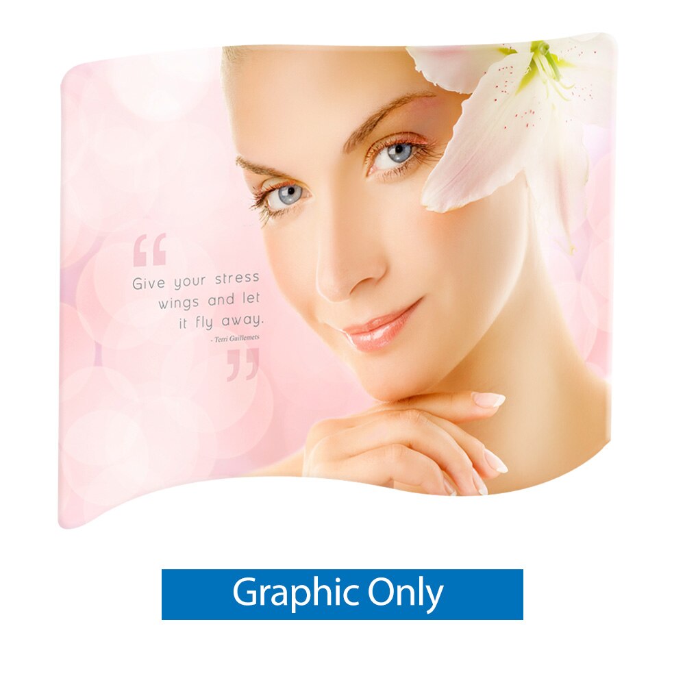 10 ft. EZ Tube®  S-Shape Single-Sided (Graphic Only)