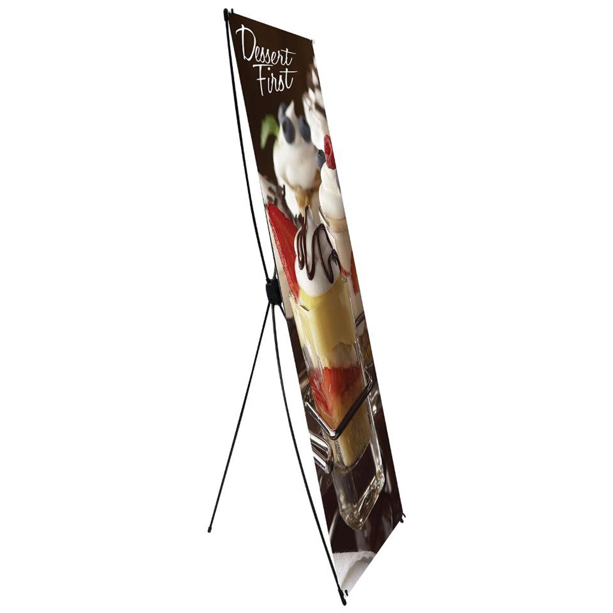 31.5 x 79 in. Large Econom-X Banner Stand (Graphic Package)