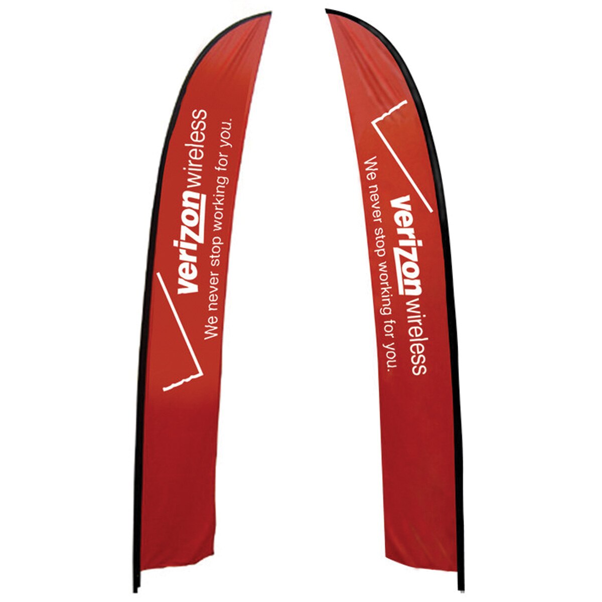 19.7 ft. X-Large Feather Flag Double-Sided (Graphic Only)