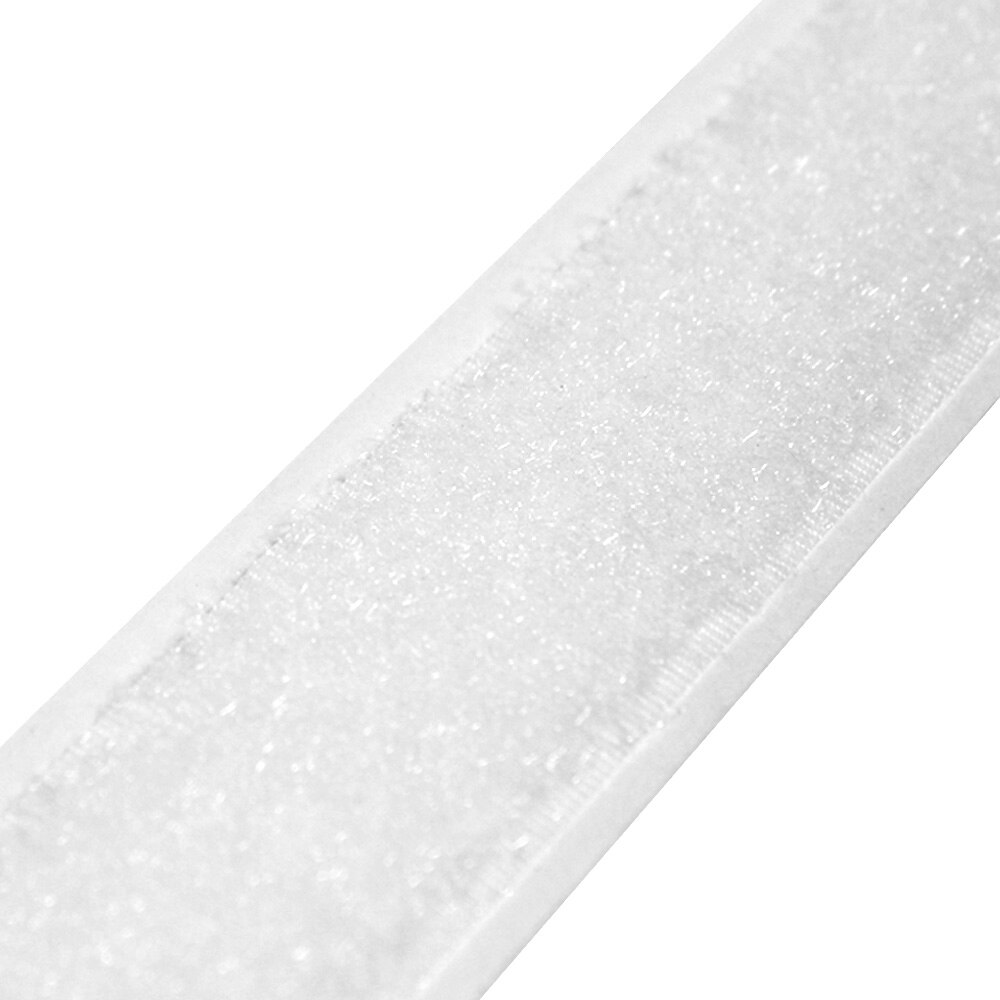 1" Velcro Loop Strip White