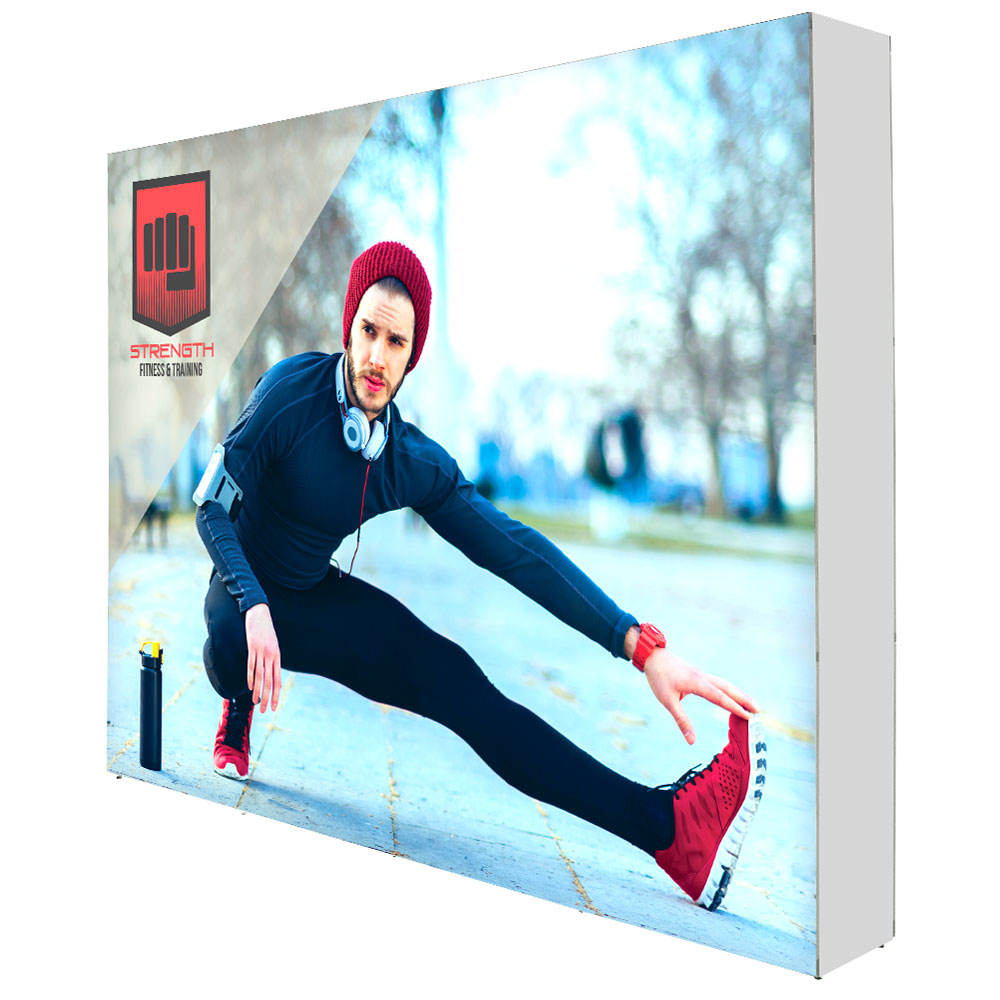 10 x 7.5 ft. Lumiere Light Wall® Backlit Double-Sided (Graphic Package)