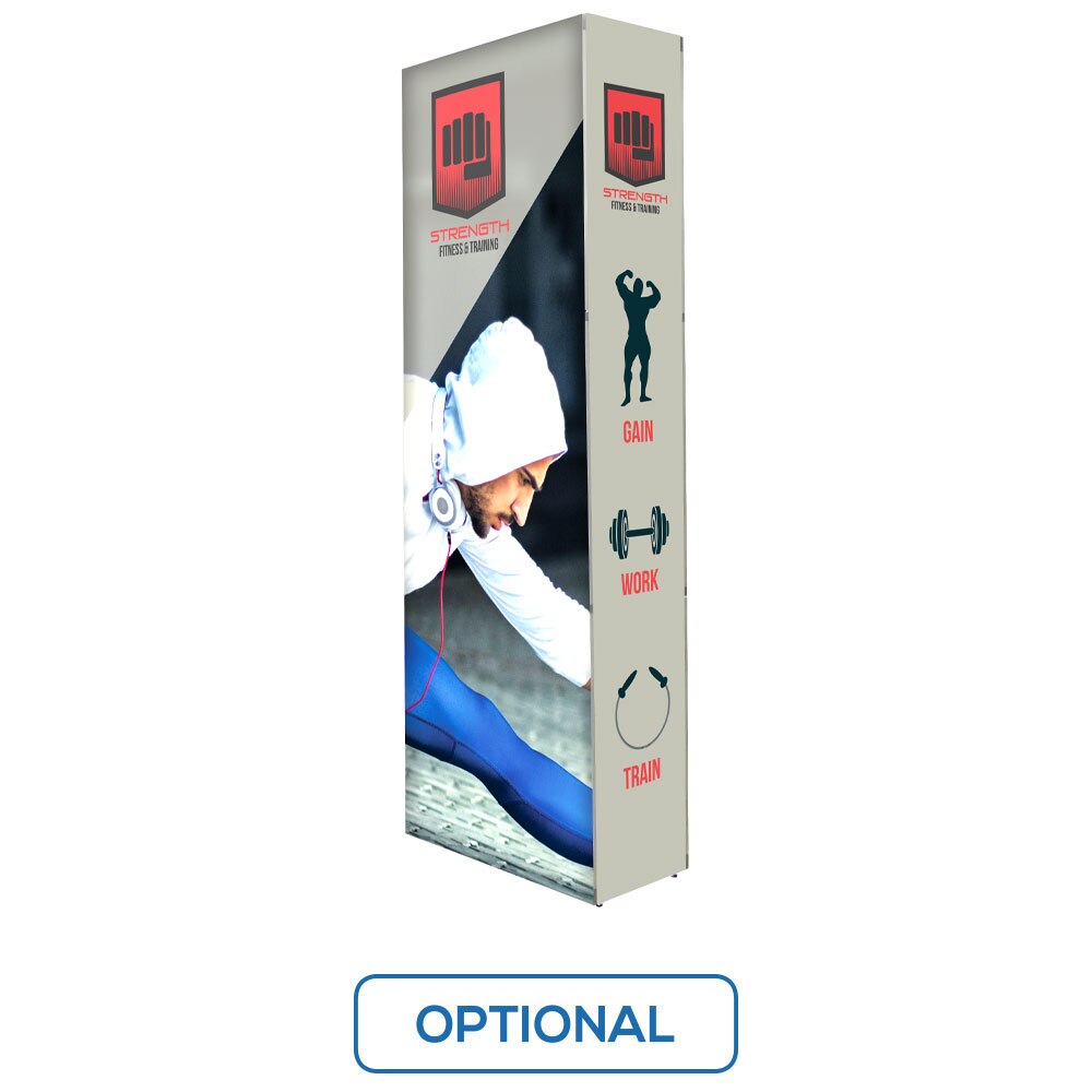 2.5 x 7.5 ft. Lumiere Light Wall® Backlit Single-Sided (Graphic Package)