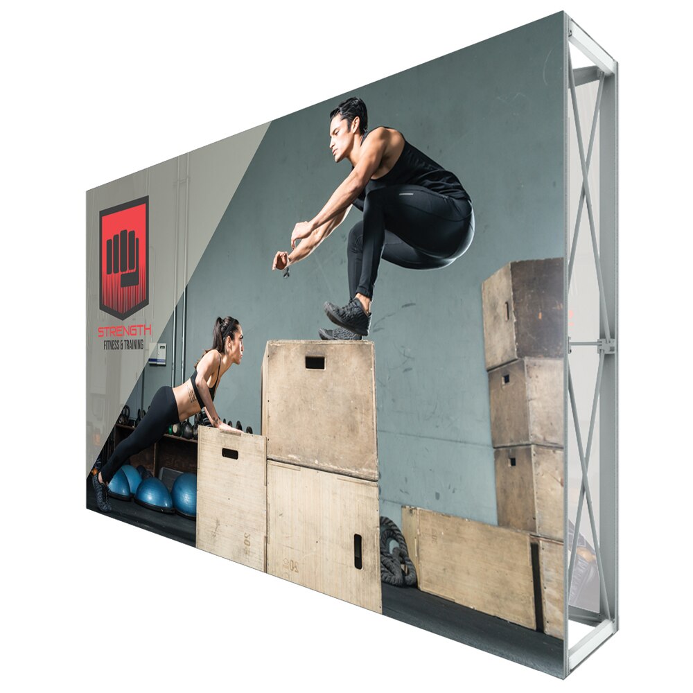 7.5 x 5 ft. Lumiere Light Wall® No Lights Double-Sided (Graphic Package)