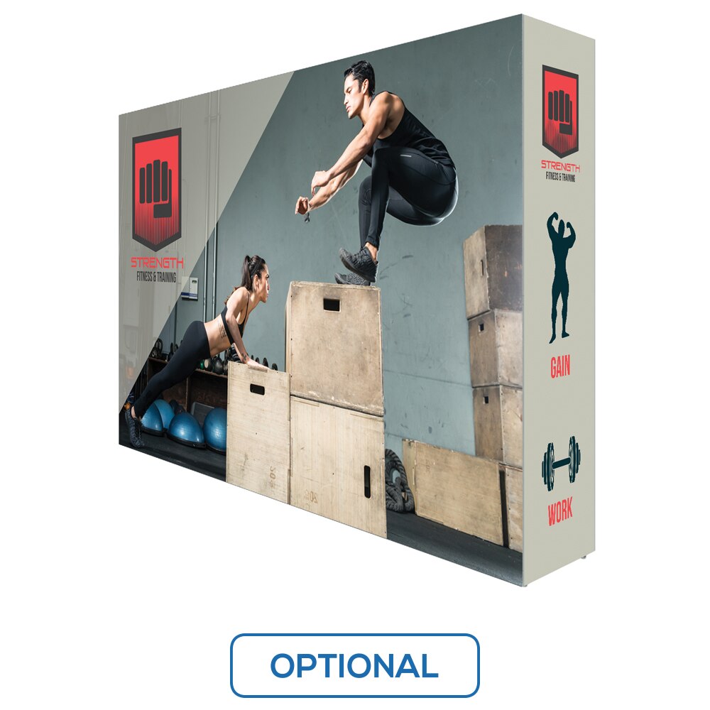 7.5 x 5 ft. Lumiere Light Wall® No Lights Double-Sided (Graphic Package)