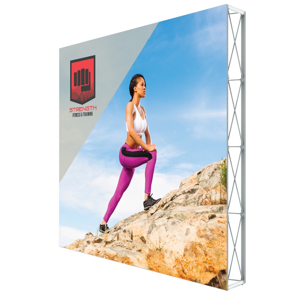 10 x 10 ft. Lumiere Light Wall® No Lights Single-Sided (Graphic Package)