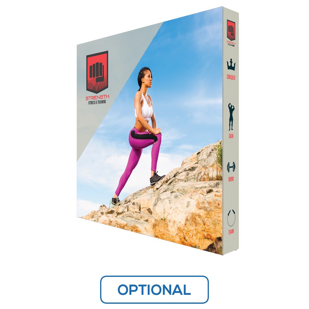 10 x 10 ft. Lumiere Light Wall® No Lights Single-Sided (Graphic Package)