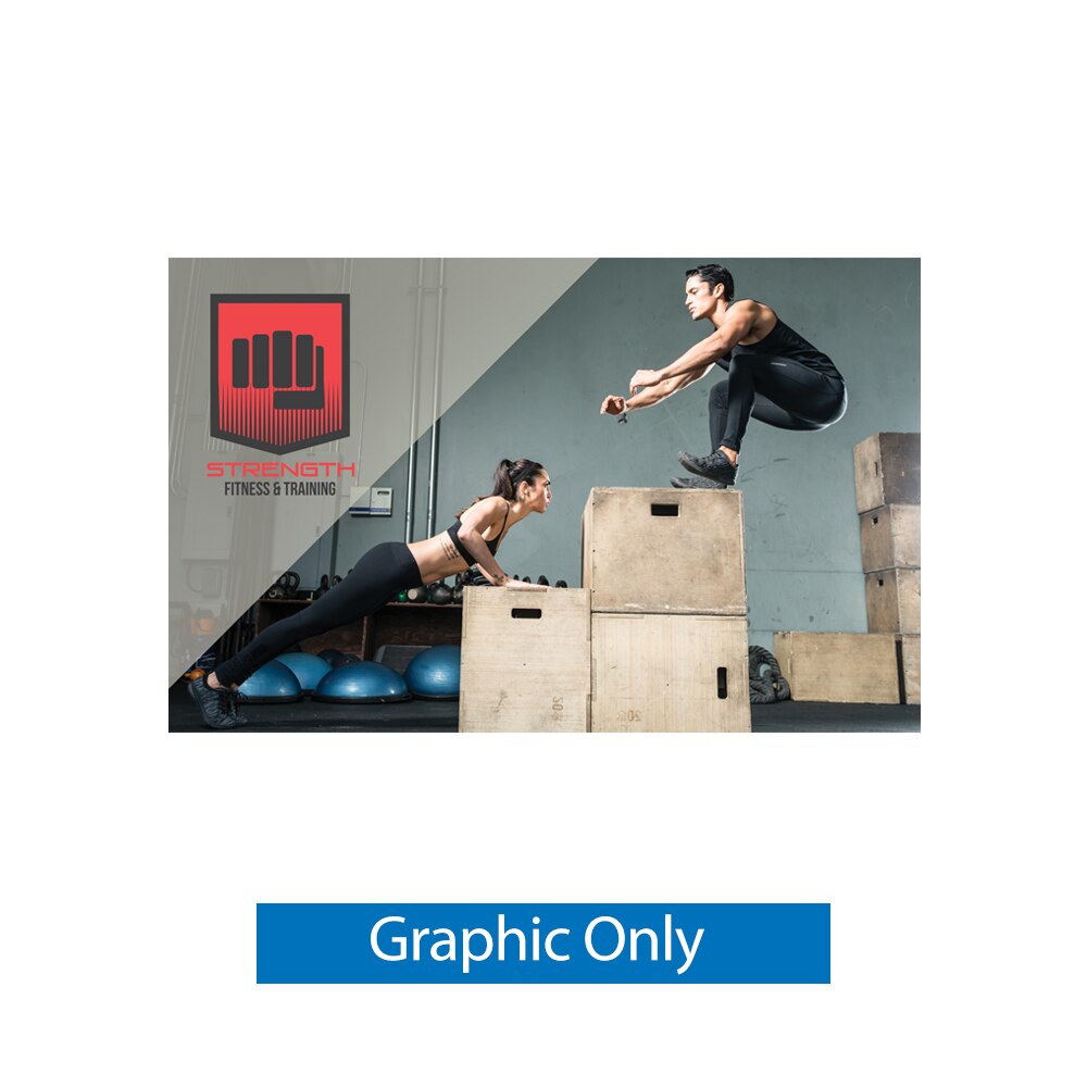Lumière Light Wall® 5ft x 7.5ft Dye Sub Backlit (Graphic Only)