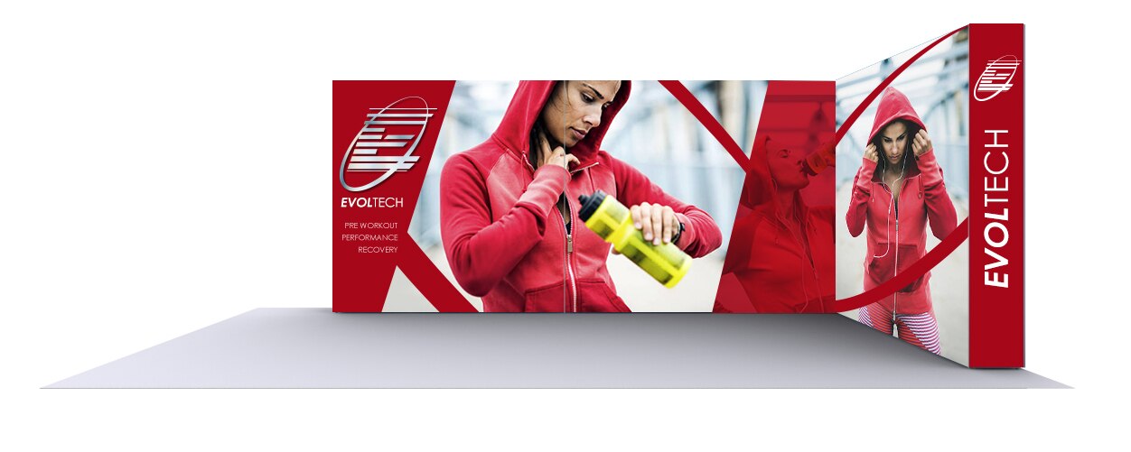 20 x 15 ft. Lumiere Light Wall® Configuration G Single-Sided (Graphic Package)