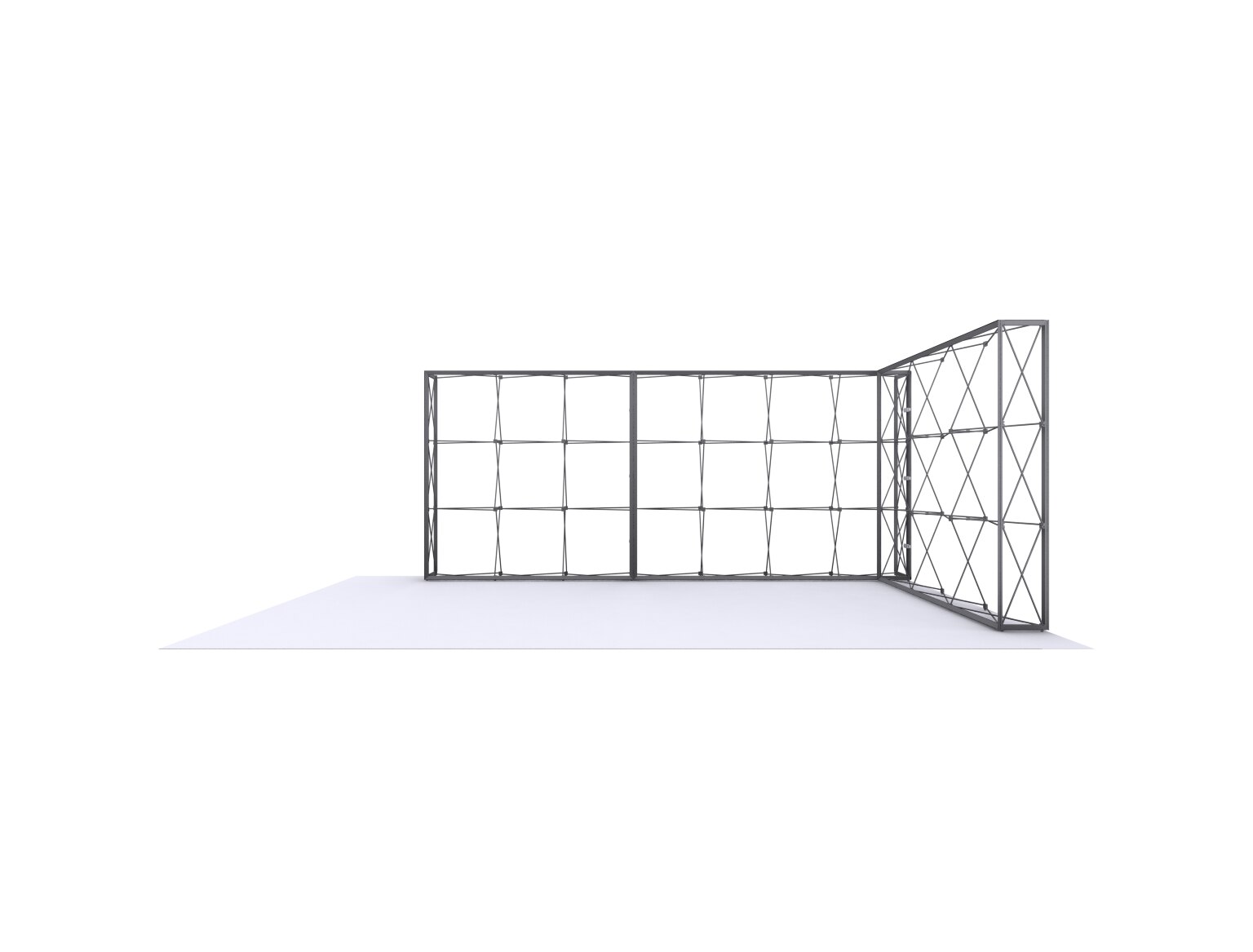 20 x 15 ft. Lumiere Light Wall® Configuration G No Lights Single-Sided (Graphic Package)