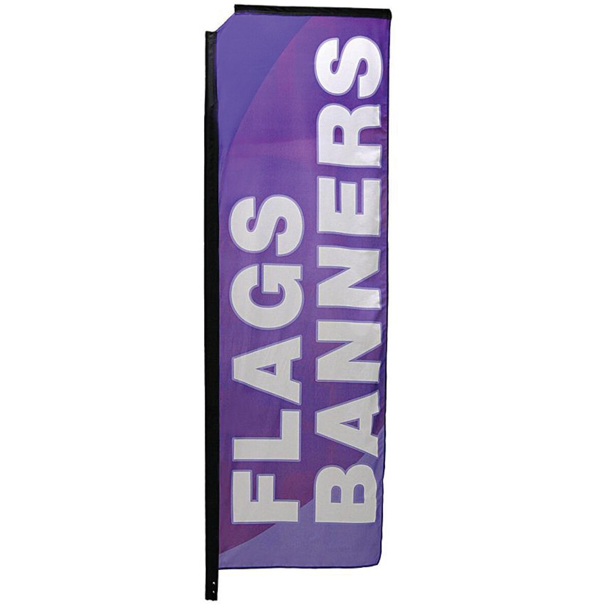 Small Mamba Rectangle Flag Spike Base Single-Sided (Graphic Only)