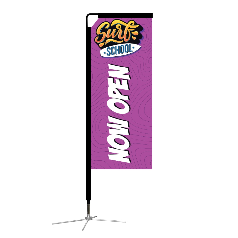 Mamba Rectangle Flag