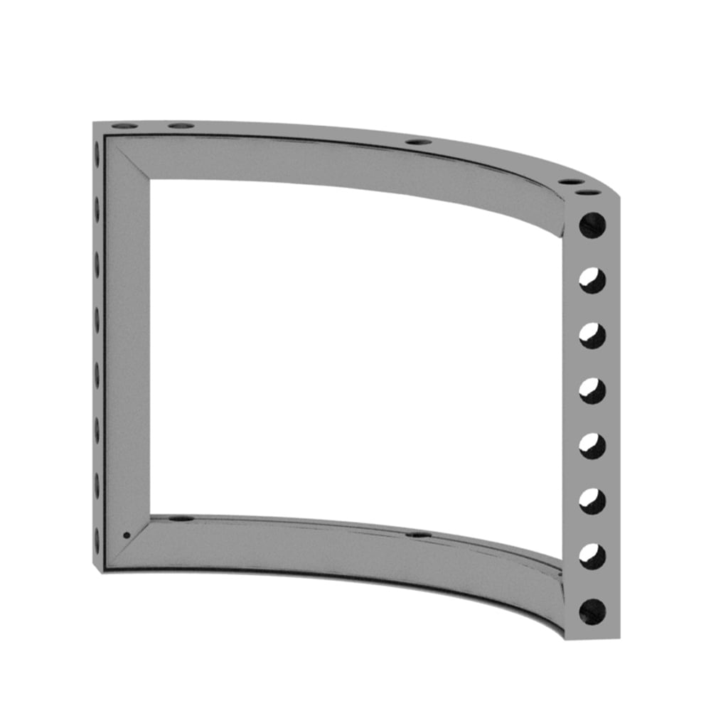 Modco Curved Frame Welded 774x496(R1/4)