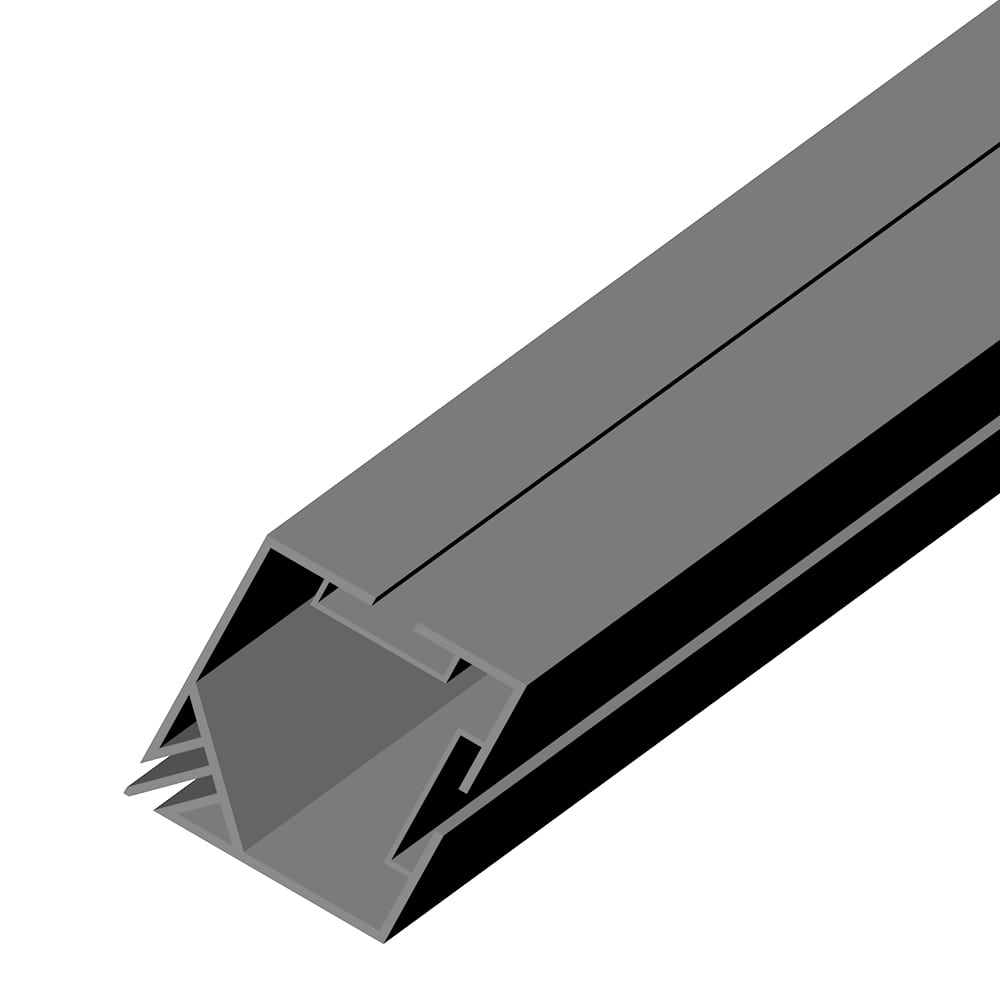 DO NOT REORDER - Modco M-series profile (square) for 90 degree corner post 62mm x 62mm