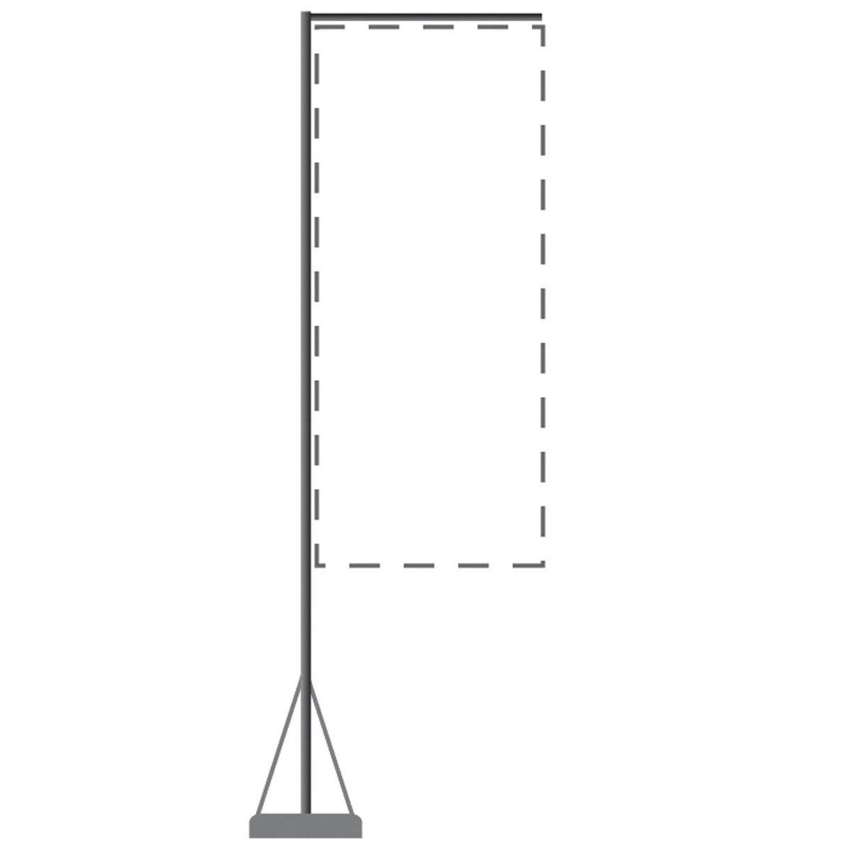 Mondo Flagpole 23 FT (Stand Only)