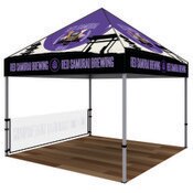 ONE CHOICE ® - 1 Half Wall (Sidewall) W/Aluminum Rail For 10ft. Casita Canopy (Single