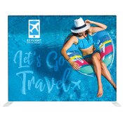 ONE CHOICE ® 10 Ft. Fabric Display - Straight Double-Sided Graphic Package