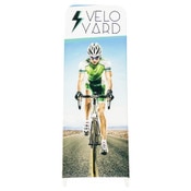 ONE CHOICE® Kai Indoor Banner Stand Single-Sided Graphic Package