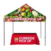 ONE CHOICE ® Kit 3: 10ft. Casita Canopy Tent & 6ft Table Throw