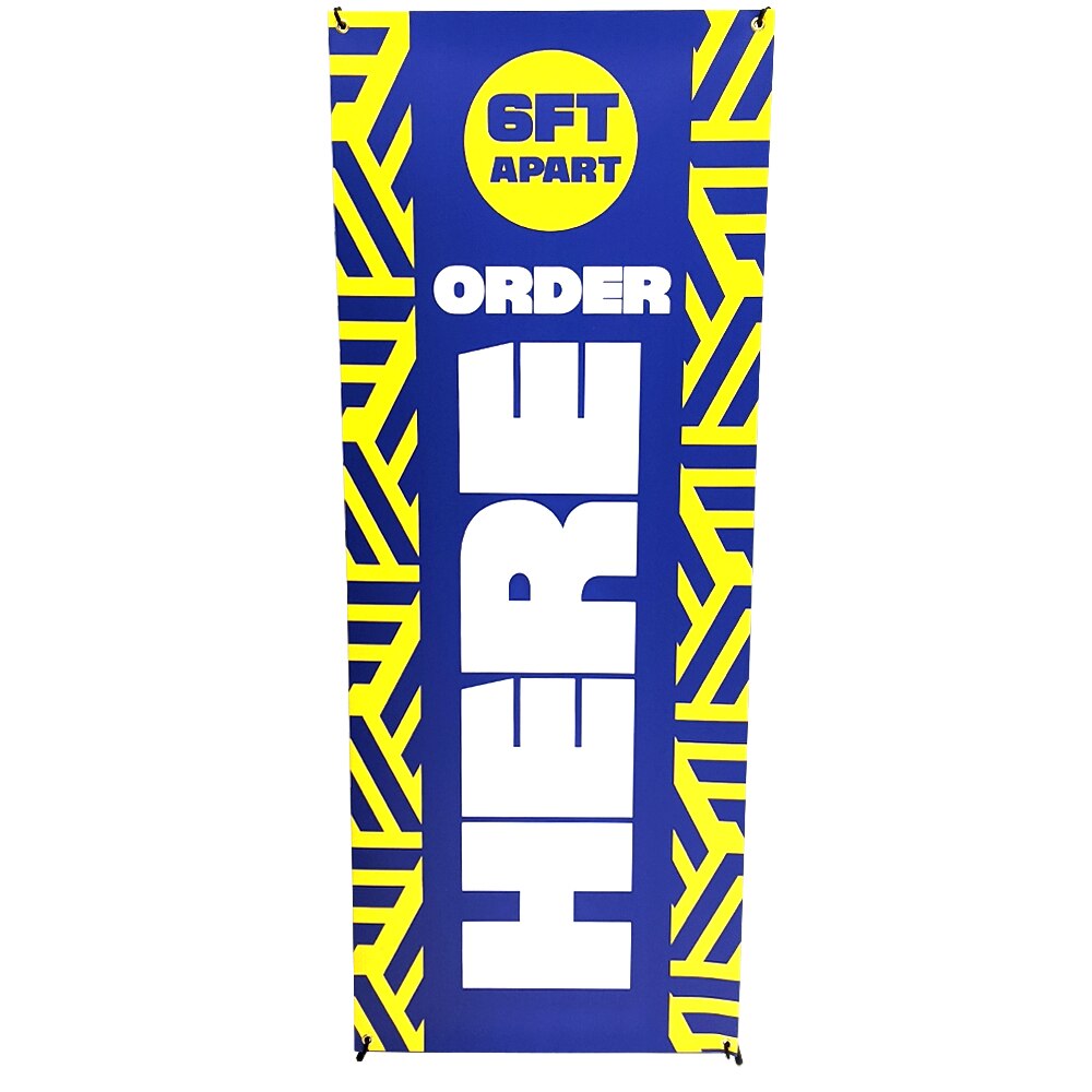 ONE CHOICE® 24 x 62 in. 5 Pack Small X Banner Stand Super Flat (Graphic Package)