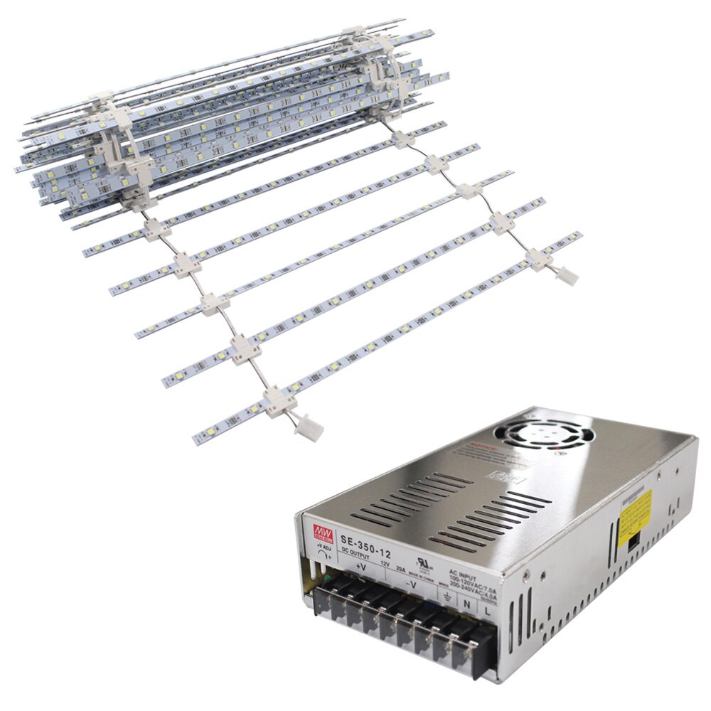 Resort Ladder Lights - 10 ft. X 8 ft. Double-Sided (Hardware Only)
