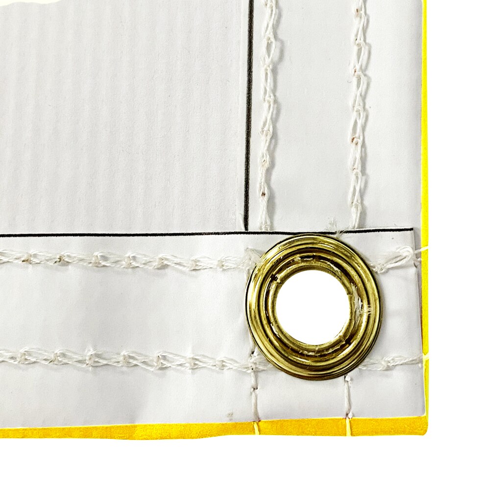 Scrim Hem and Grommet Banners